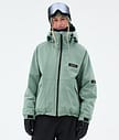 Dope Spartan W Lumilautailutakki Naiset Faded Green