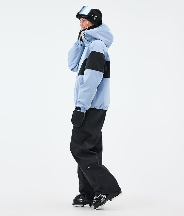 Dope Spartan W Laskettelutakki Naiset Spike Light Blue/Black, Kuva 3 / 8