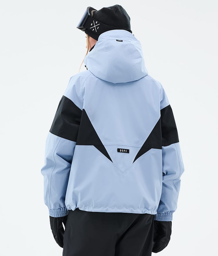 Dope Spartan W Lumilautailutakki Naiset Spike Light Blue/Black, Kuva 6 / 8