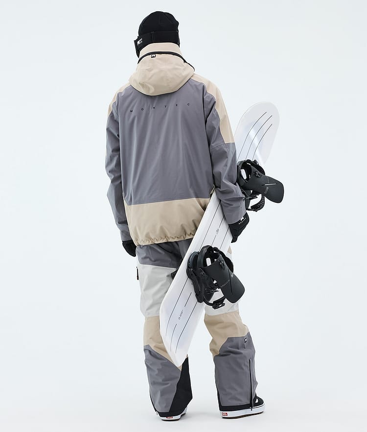 Montec Morpheus Lumilautailutakki Miehet Sand/Light Pearl/Light Grey, Image 3 of 9