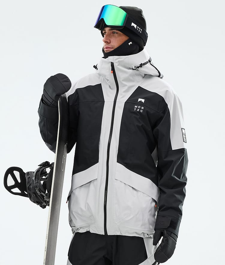 Montec Morpheus Lumilautailutakki Miehet Light Grey/Black, Kuva 1 / 10