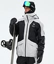 Montec Morpheus Lumilautailutakki Miehet Light Grey/Black