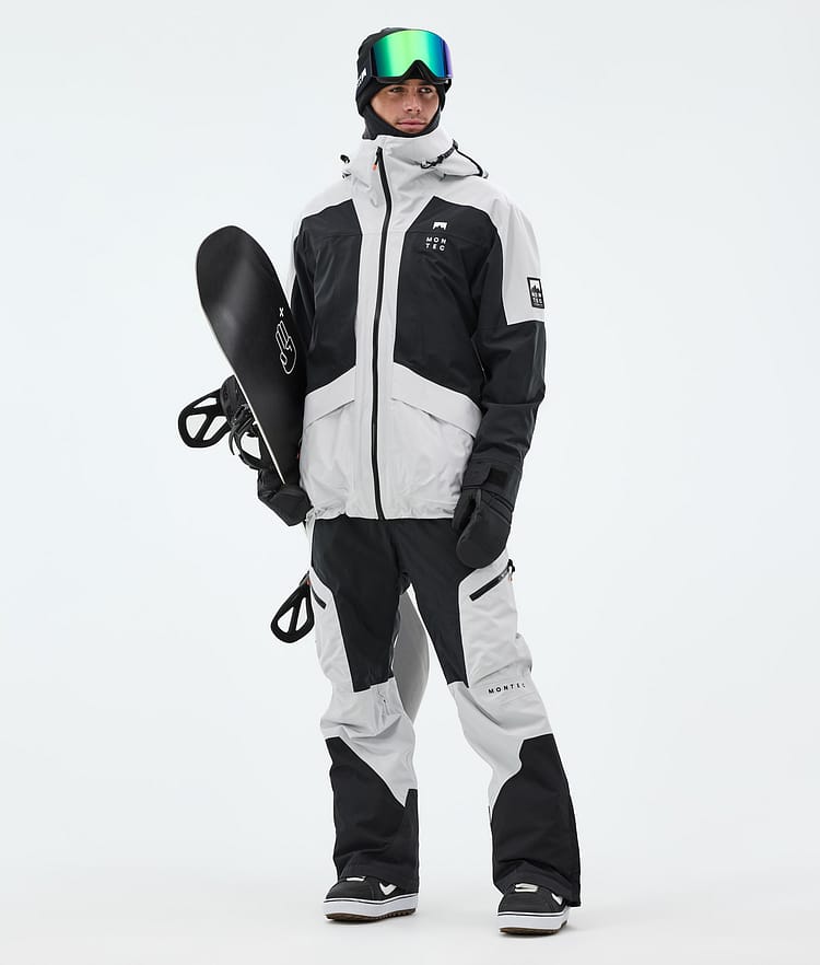 Montec Morpheus Lumilautailutakki Miehet Light Grey/Black, Kuva 3 / 10