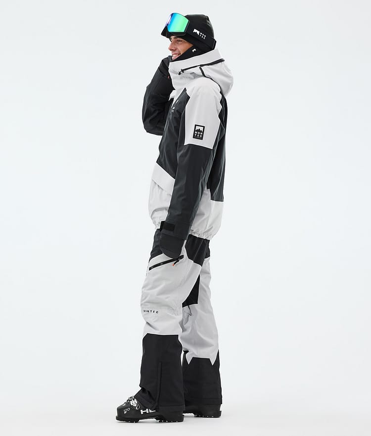 Montec Morpheus Laskettelutakki Miehet Light Grey/Black, Kuva 4 / 10