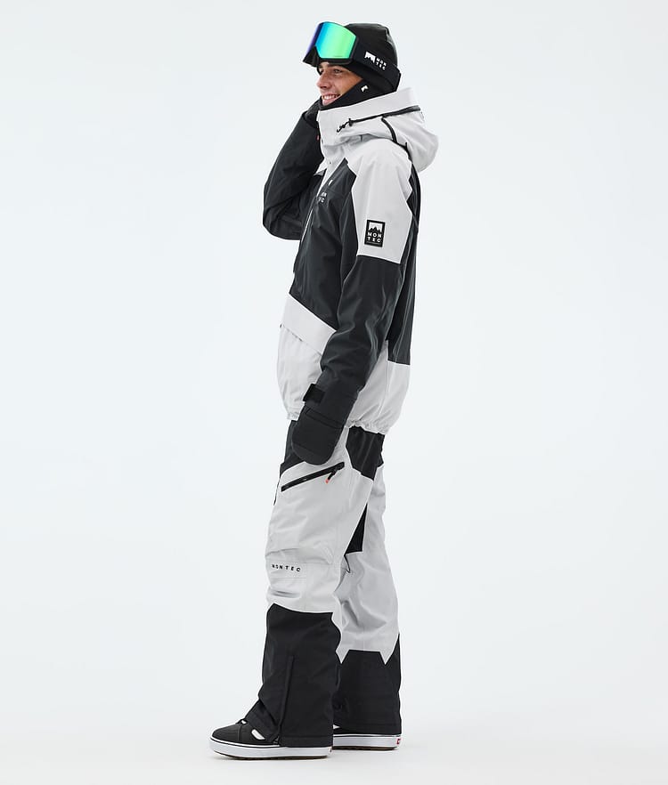 Montec Morpheus Lumilautailutakki Miehet Light Grey/Black, Kuva 4 / 10