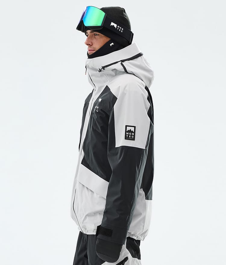 Montec Morpheus Lumilautailutakki Miehet Light Grey/Black, Kuva 6 / 10