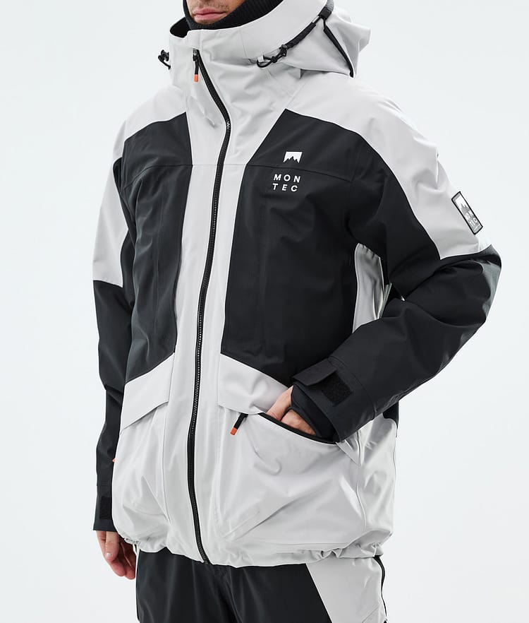 Montec Morpheus Lumilautailutakki Miehet Light Grey/Black, Kuva 8 / 10
