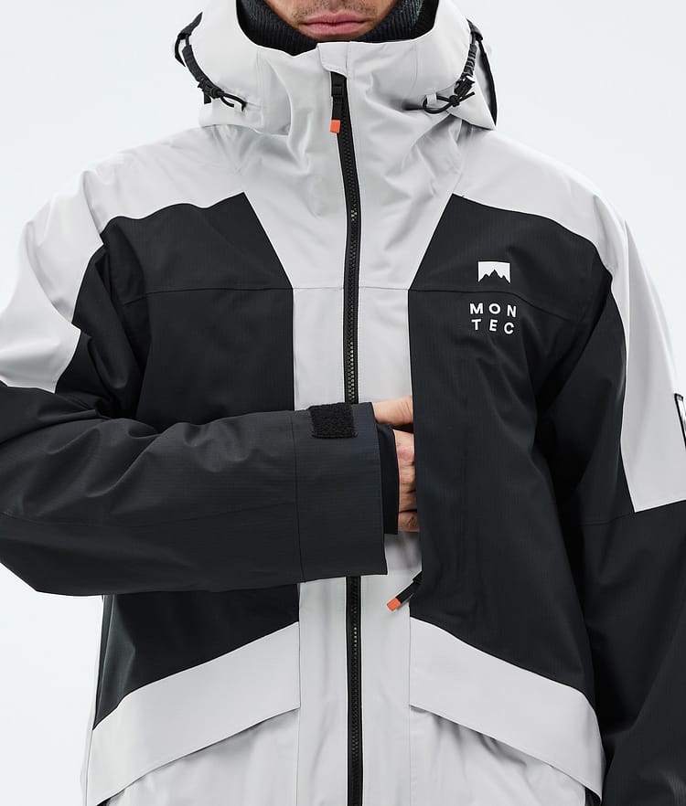 Montec Morpheus Lumilautailutakki Miehet Light Grey/Black, Kuva 9 / 10