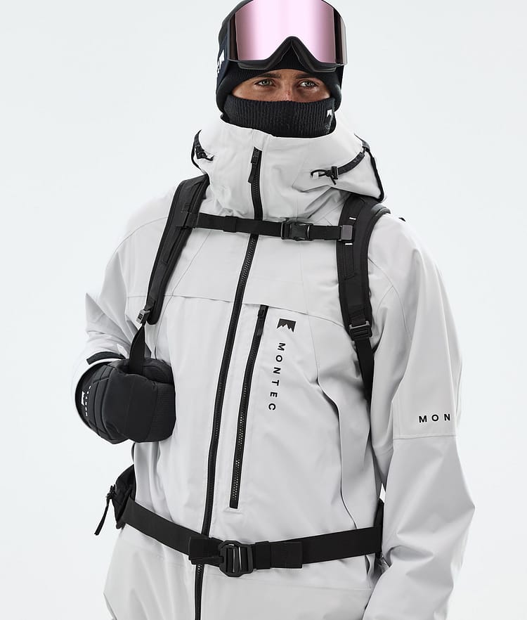 Montec Oracle Laskettelutakki Miehet Light Grey, Kuva 2 / 10