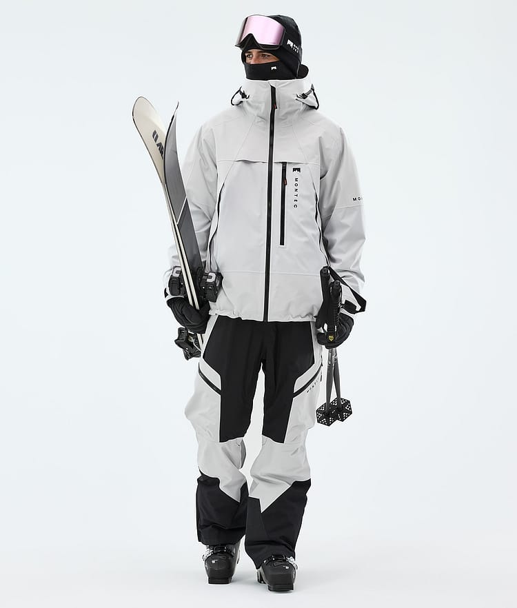 Montec Oracle Laskettelutakki Miehet Light Grey, Image 3 of 10