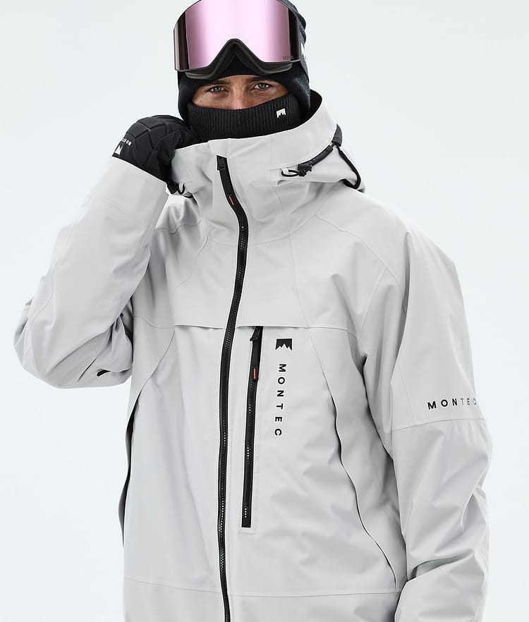 Montec Oracle Laskettelutakki Miehet Light Grey, Image 5 of 10