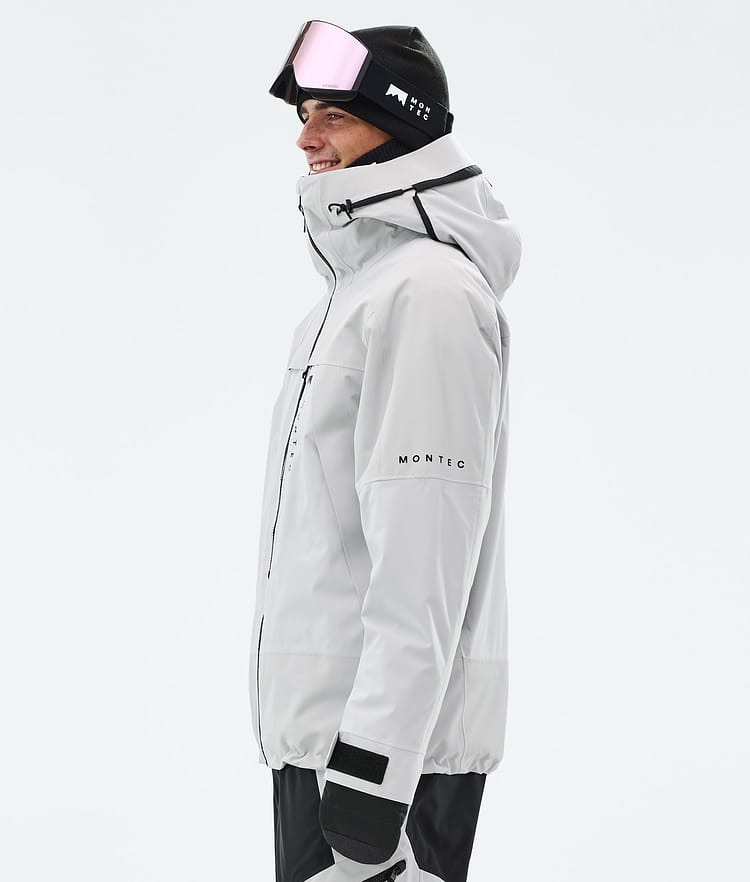 Montec Oracle Lumilautailutakki Miehet Light Grey, Kuva 6 / 10