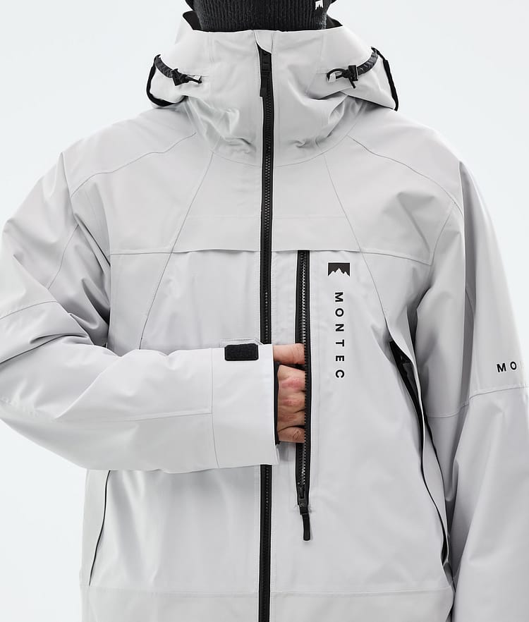 Montec Oracle Lumilautailutakki Miehet Light Grey, Kuva 8 / 10