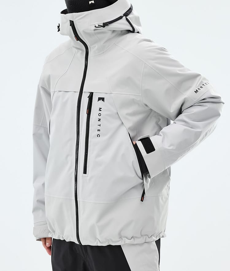 Montec Oracle Laskettelutakki Miehet Light Grey, Image 8 of 10