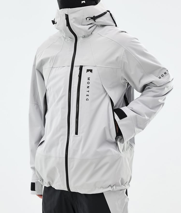 Montec Oracle Lumilautailutakki Miehet Light Grey, Kuva 9 / 10
