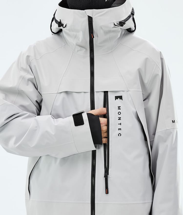 Montec Oracle Laskettelutakki Miehet Light Grey, Image 9 of 10