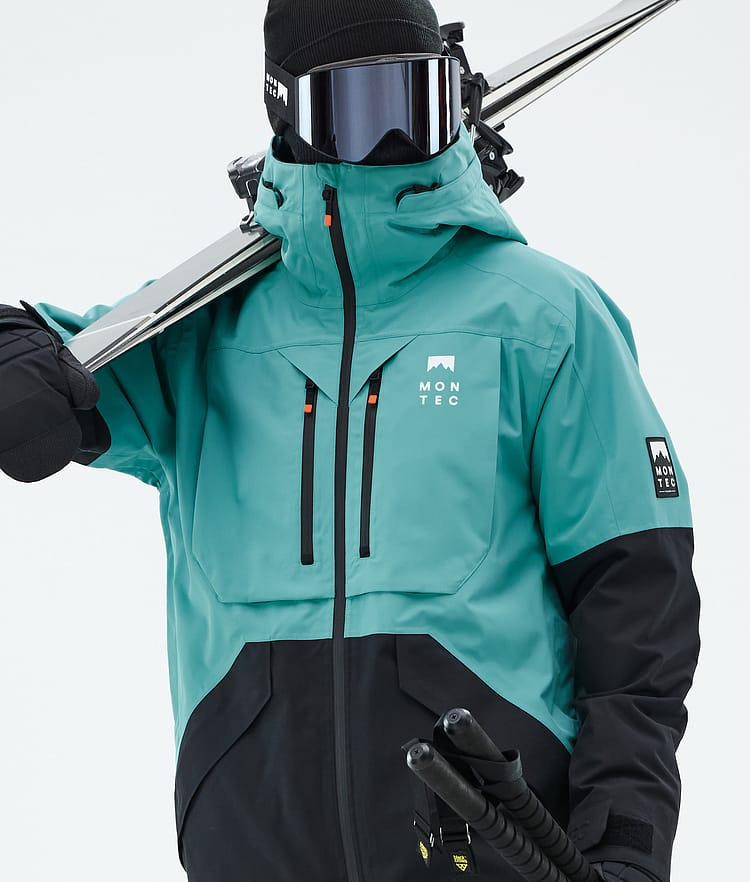 Montec Arch Laskettelutakki Miehet Turquoise/Black, Kuva 2 / 10
