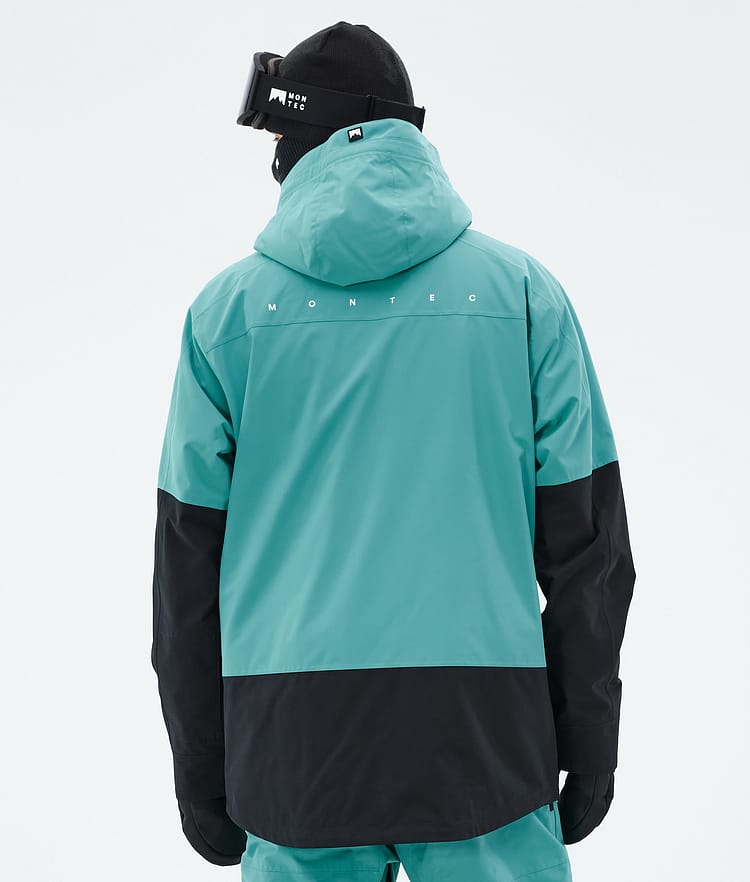 Montec Arch Lumilautailutakki Miehet Turquoise/Black, Kuva 7 / 10