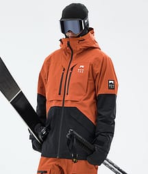 Montec Arch Laskettelutakki Miehet Burned Orange/Black