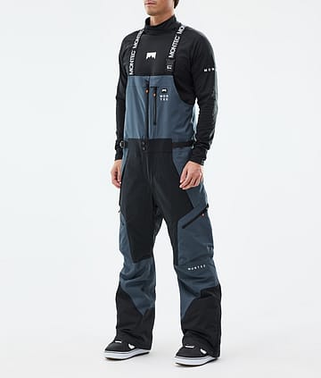 Montec Dozer Lumilautailuhousut Miehet Metal Blue/Black