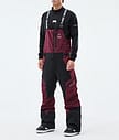 Montec Dozer Lumilautailuhousut Miehet Burgundy/Black