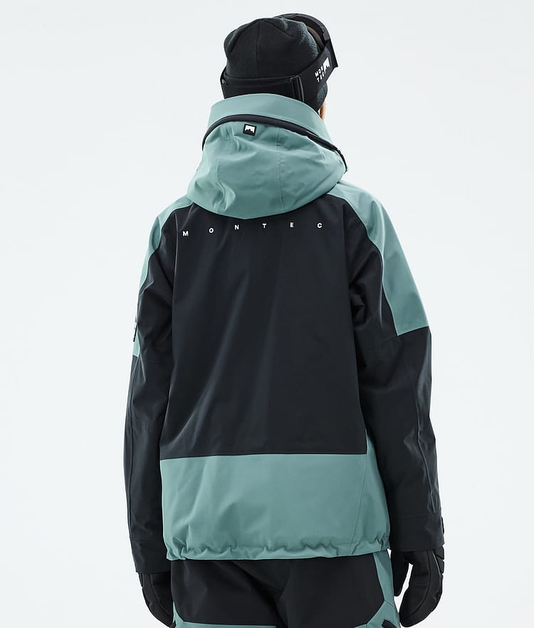 Montec Morpheus W Laskettelutakki Naiset Atlantic/Black, Kuva 7 / 10