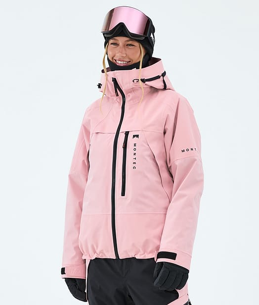Montec Oracle W Lumilautailutakki Naiset Soft Pink