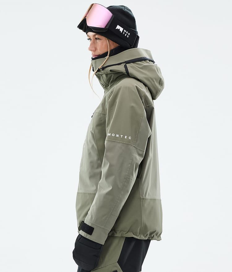 Montec Oracle W Laskettelutakki Naiset Greenish, Kuva 6 / 10