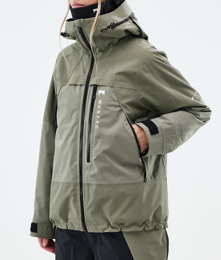 Montec Oracle W Laskettelutakki Naiset Greenish, Kuva 8 / 10