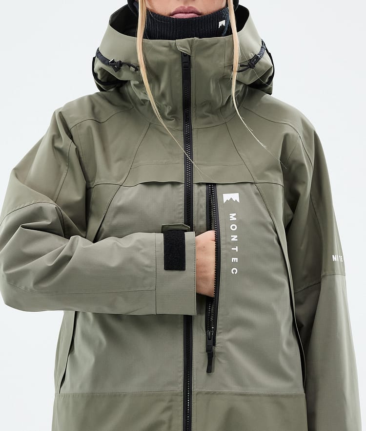 Montec Oracle W Laskettelutakki Naiset Greenish, Kuva 9 / 10