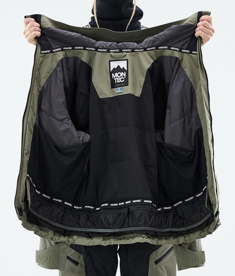 Montec Oracle W Laskettelutakki Naiset Greenish, Kuva 10 / 10