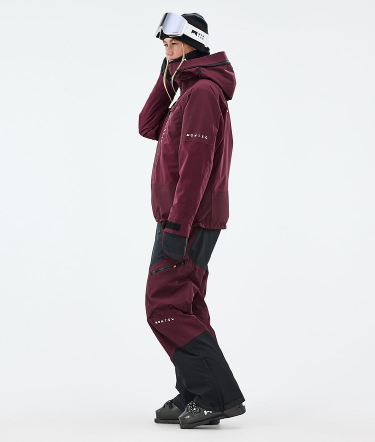 Montec Oracle W Laskettelutakki Naiset Burgundy, Kuva 4 / 10