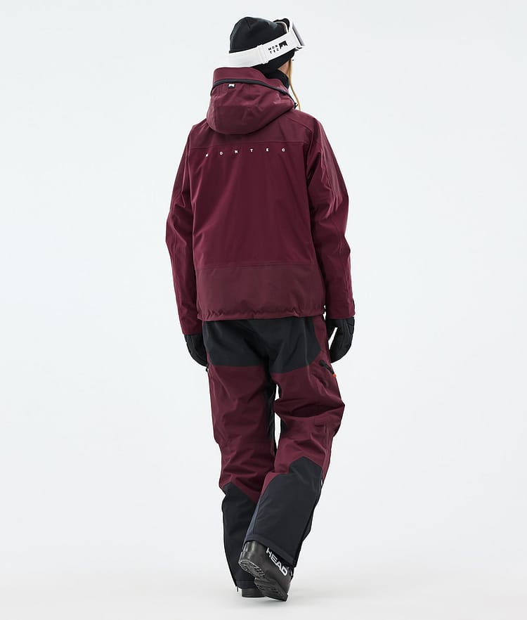 Montec Oracle W Laskettelutakki Naiset Burgundy, Kuva 5 / 10