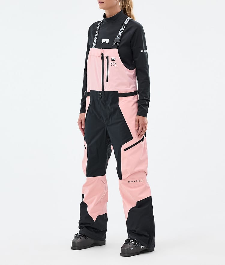 Montec Dozer W Lasketteluhousut Naiset Soft Pink/Black, Kuva 1 / 6