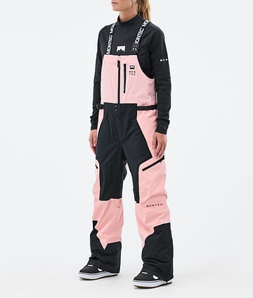Montec Dozer W Lumilautailuhousut Naiset Soft Pink/Black