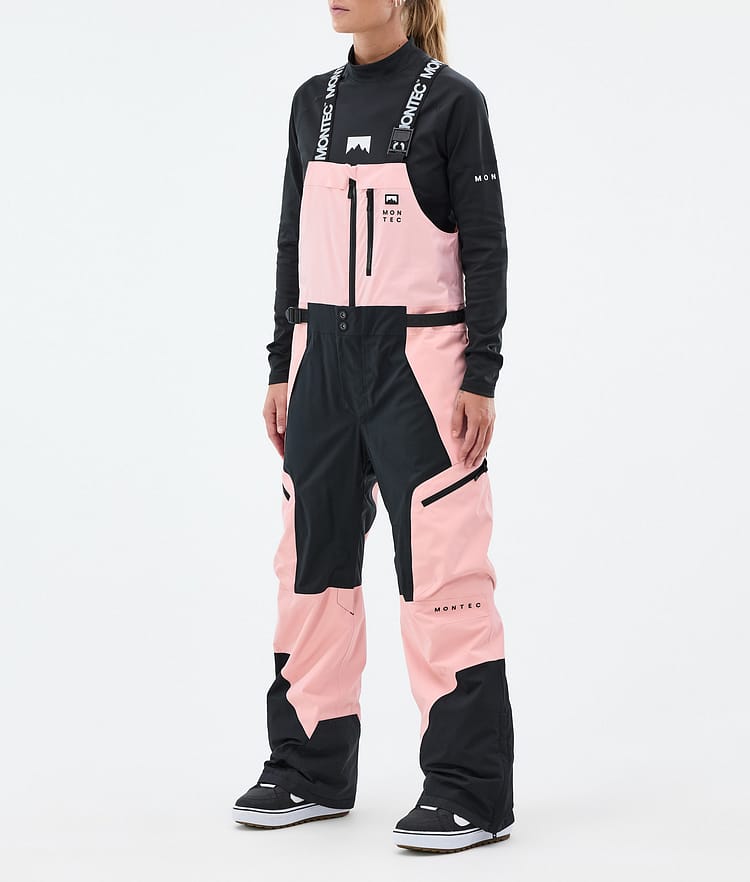 Montec Dozer W Lumilautailuhousut Naiset Soft Pink/Black, Kuva 1 / 6
