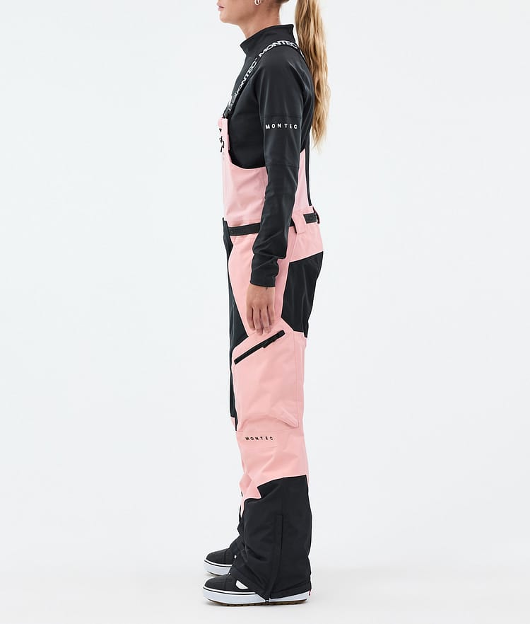 Montec Dozer W Lumilautailuhousut Naiset Soft Pink/Black, Kuva 2 / 6