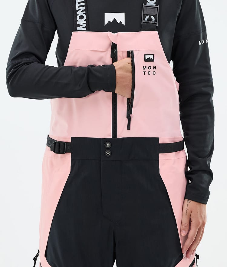 Montec Dozer W Lasketteluhousut Naiset Soft Pink/Black, Kuva 5 / 6