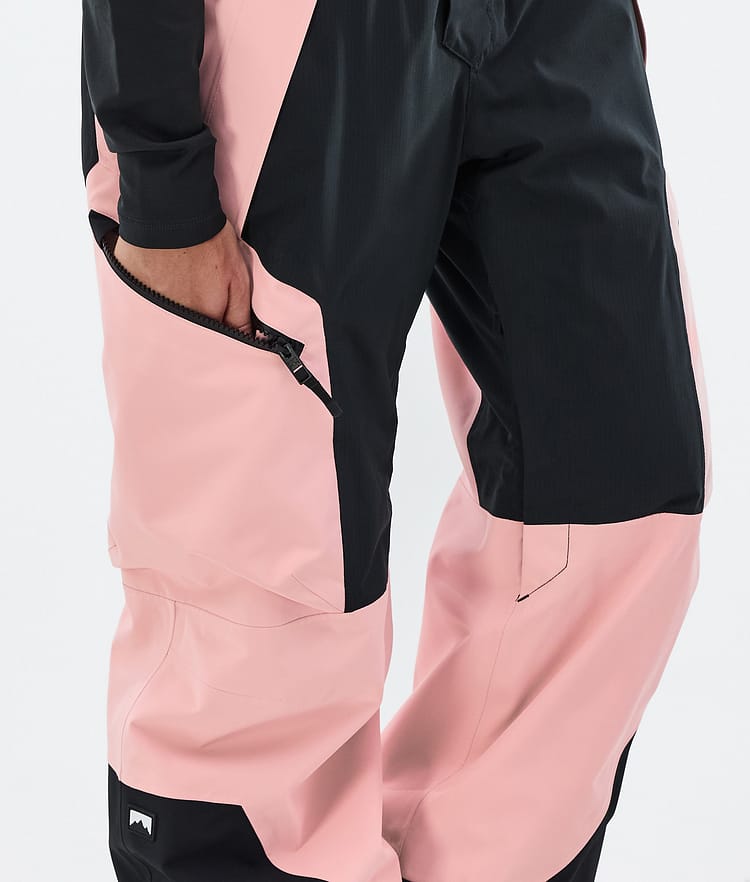 Montec Dozer W Lasketteluhousut Naiset Soft Pink/Black, Kuva 6 / 6