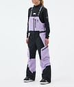 Montec Dozer W Lumilautailuhousut Naiset Faded Violet/Black
