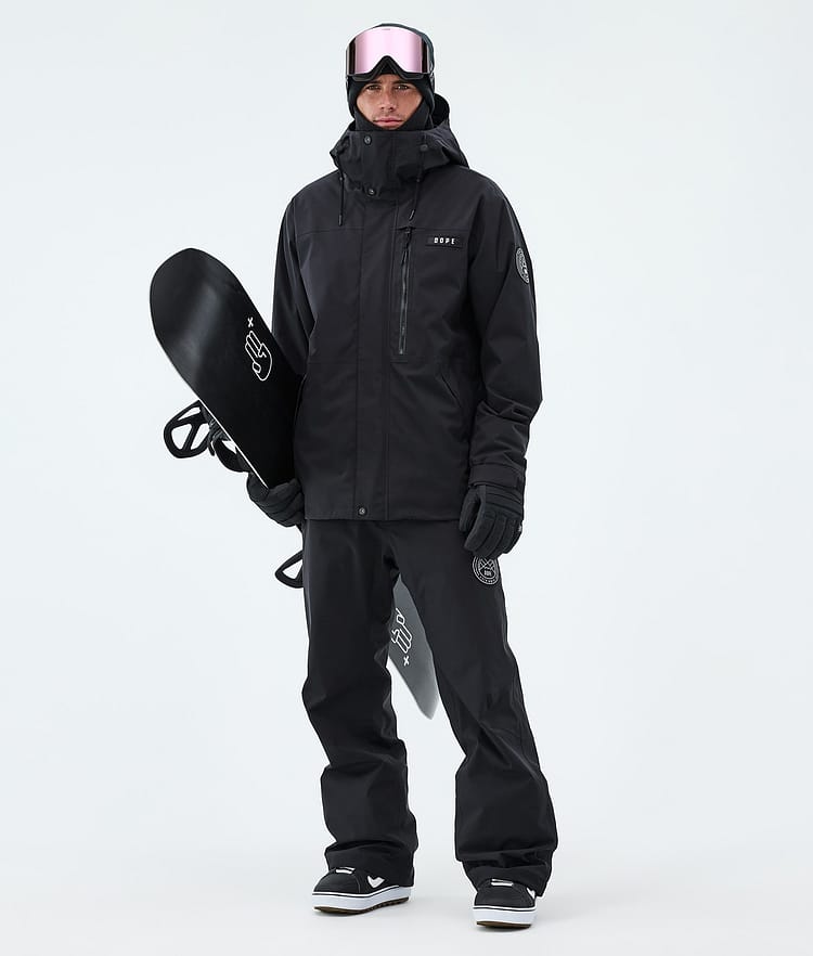 Dope Blizzard Full Zip Lumilautailutakki Miehet Black, Image 2 of 9