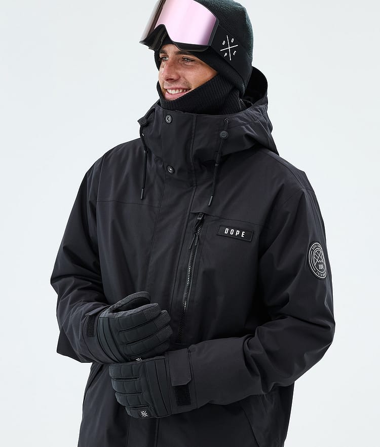 Dope Blizzard Full Zip Lumilautailutakki Miehet Black, Image 4 of 9