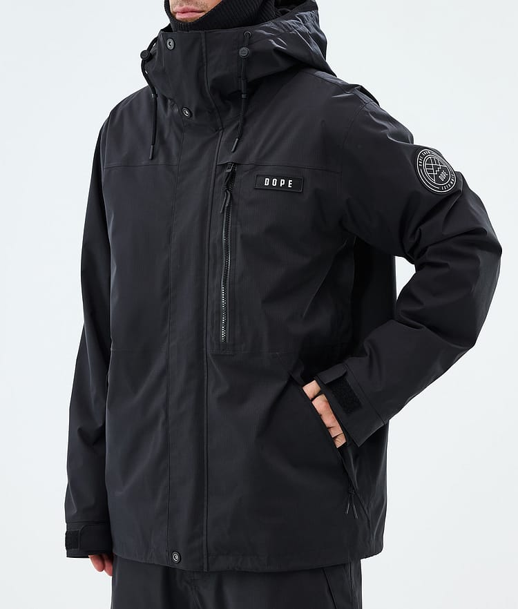 Dope Blizzard Full Zip Lumilautailutakki Miehet Black, Image 7 of 9