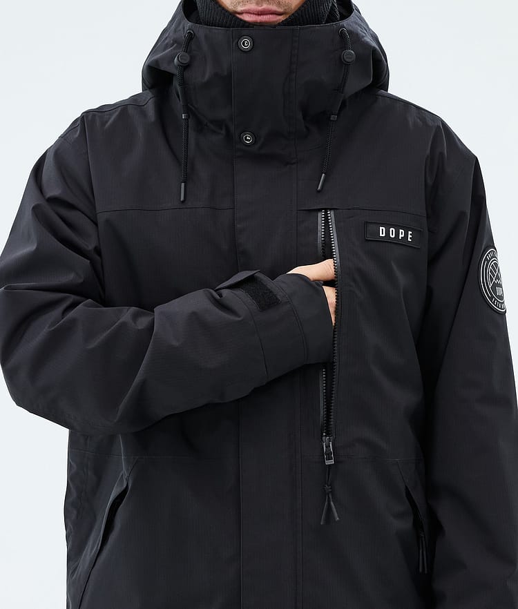 Dope Blizzard Full Zip Lumilautailutakki Miehet Black, Image 8 of 9