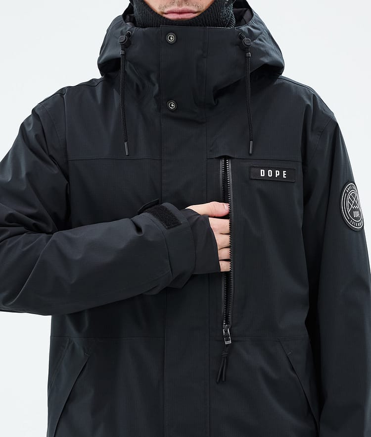 Dope Blizzard Full Zip Lumilautailutakki Miehet Black, Kuva 8 / 9