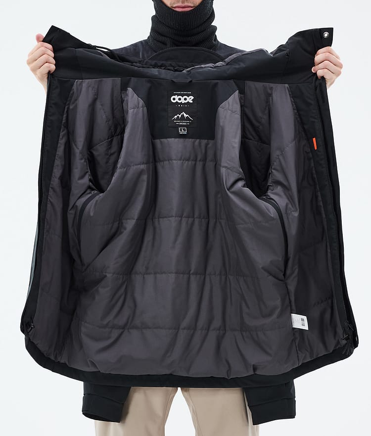 Dope Blizzard Full Zip Lumilautailutakki Miehet Black, Kuva 9 / 9