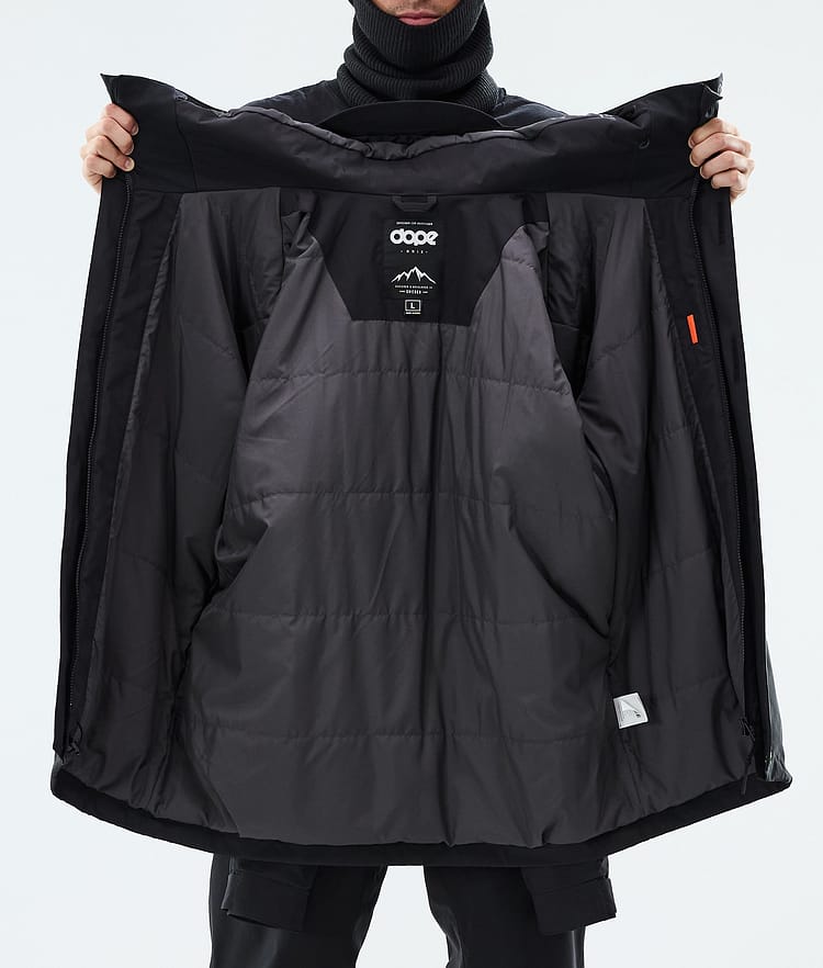 Dope Blizzard Full Zip Lumilautailutakki Miehet Black, Image 9 of 9