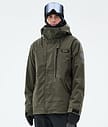 Dope Blizzard Full Zip Laskettelutakki Miehet Olive Green