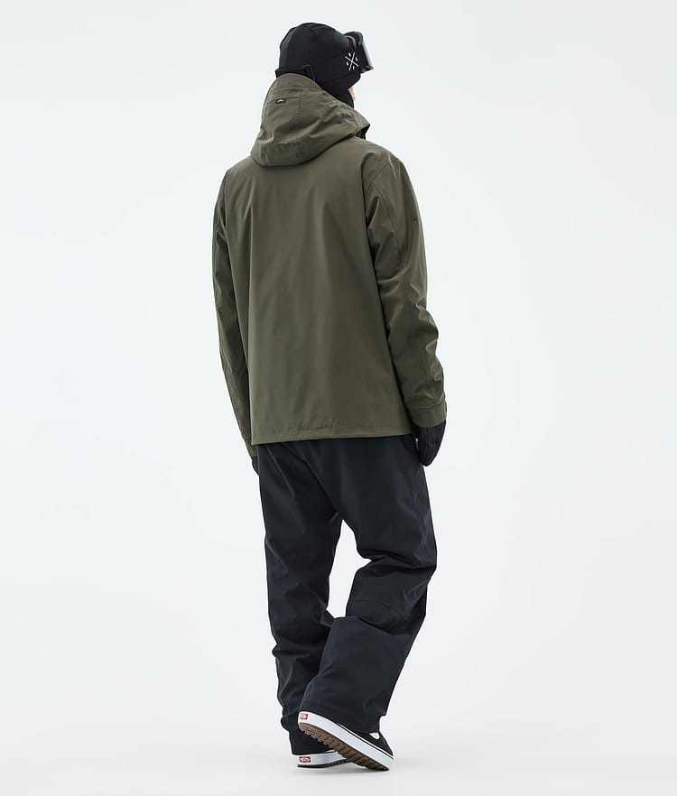 Dope Blizzard Full Zip Lumilautailutakki Miehet Olive Green, Kuva 4 / 9