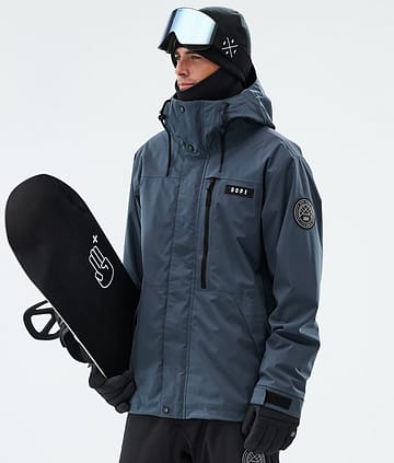 Dope Blizzard Full Zip Lumilautailutakki Metal Blue
